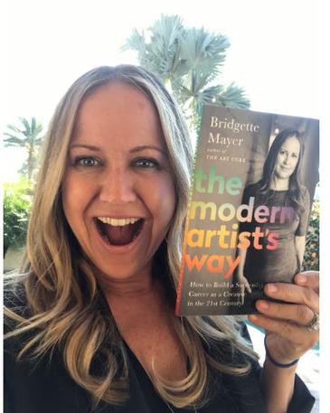 Bridgette Mayer to release second book: "The Modern Artist's Way: How to Build a Successful Career as a Creative in the 21st Century"