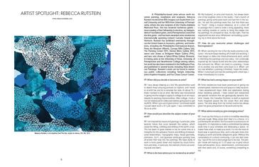 Rebecca Rutstein featured as a Spotlight Artist in Fresh Paint Magazine