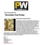 Fallon, Roberta. "November First Friday", Philadelphia Weekly, 11/2/10