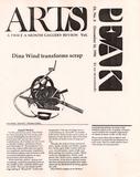 Merkel, Joseph. "Dina Wind Transforms Scrap," Art Speak, 12/16/86.