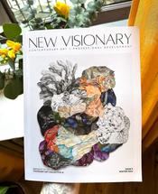 Holly Wong on the cover of New Visionary Magazine