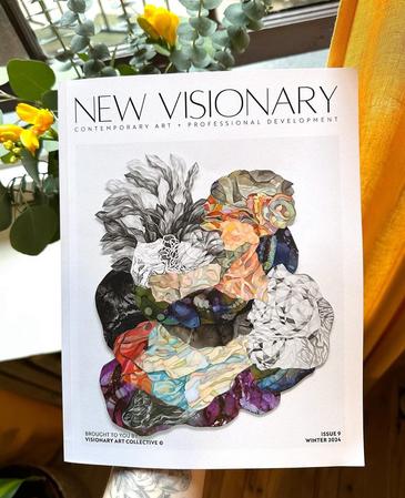 Holly Wong on the cover of New Visionary Magazine