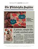Weaver, A.M. "A private, simple life; a bold, cerebral, artist," Philadelphia Inquirer, 11/6/12.