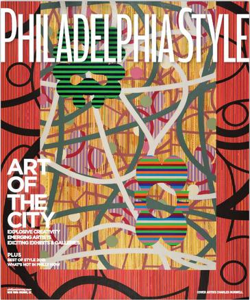 Charles Burwell featured on the summer cover of Philadelphia Style Magazine