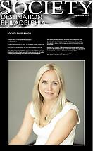 Bridgette Mayer as Guest Editor for Society Magazine