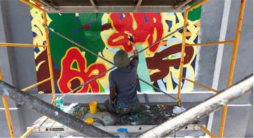 Celebrating Tim McFarlane: Mural Dedication of Bound Together and Artist Reception of Walk Sign is On