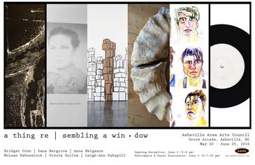 Dana Hargrove featured in "a thing re | sembling a win dow" exhibition