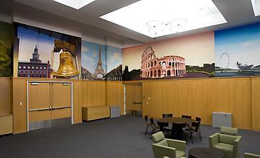 The Alter Hall Murals at Temple University's Fox School of Business