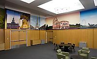 The Alter Hall Murals at Temple University's Fox School of Business