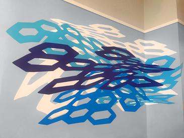 Rebecca Rutstein will unveil a new mural, "Synthesis", at Cynwyd Elementary