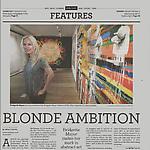 Eichel, Molly. "Blonde Ambition," Philadelphia Daily News, 1/4/12.